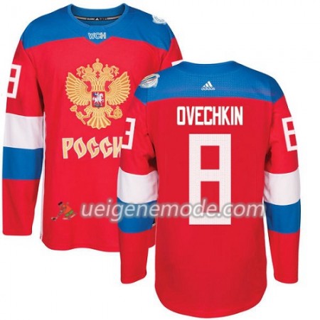 Russland Trikot Alexander Ovechkin 8 2016 World Cup Rot Premier